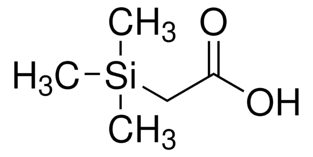 (Trimethylsilyl)essigsäure 99%