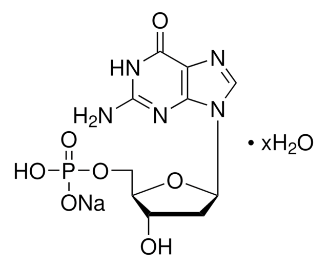 2&#8242;-デオキシグアノシン 5&#8242;-一リン酸 ナトリウム塩 水和物 &#8805;99% (HPLC)