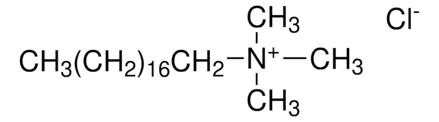 トリメチルオクタデシルアンモニウムクロリド &#8805;95.0% (calc. on dry substance, T)