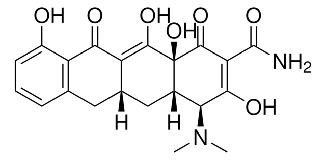 (4S,4AS,5AR,12AS)-4-(DIMETHYLAMINO)-3,10,12,12A-TETRAHYDROXY-1,11-DIOXO-1,4,4A,5,5A,6,11,12A-OCTAHYDRO-2-NAPHTHACENECARBOXAMIDE AldrichCPR