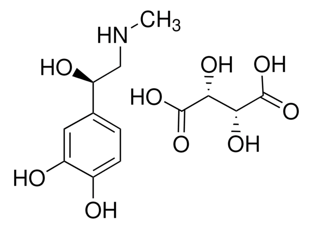 Epinephrin-Bitartrat Pharmaceutical Secondary Standard; Certified Reference Material