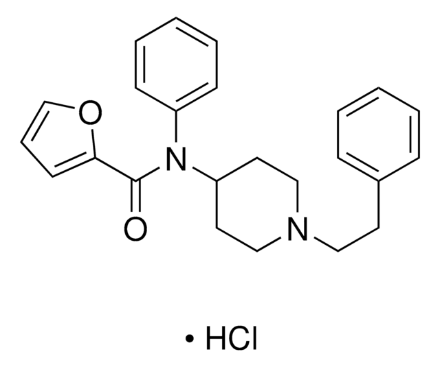 呋喃芬太尼标准液 盐酸盐 溶液 100&#160;&#956;g/mL in methanol (as free base), ampule of 0.5&#160;mL, certified reference material, Cerilliant&#174;