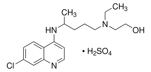 Sulfato de hidroxicloroquina &#8805;98% (HPLC), powder