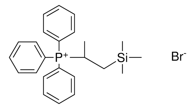 (1-METHYL-2-TRIMETHYLSILANYL-ETHYL)-TRIPHENYL-PHOSPHONIUM, BROMIDE AldrichCPR