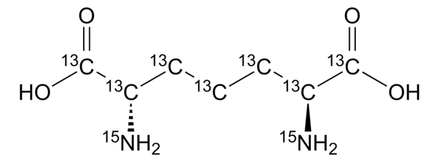 L,L-&#945;,&#949;-ジアミノピメリン酸-13C7,15N2 98 atom % 15N, 99 atom % 13C, 95% (CP)