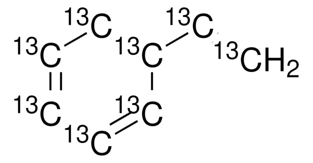 苯乙烯-13C8 &#8805;99 atom % 13C, &#8805;98% (CP), contains hydroquinone as stabilizer