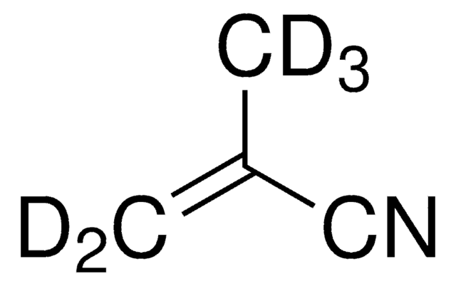 甲基丙烯腈-d5 97 atom % D, 97% (CP), contains monomethyl ether hydroquinone (as stabilizer)