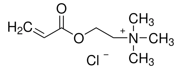 丙烯酰氧乙基三甲基氯化铵 溶液 80&#160;wt. % in H2O, contains 600&#160;ppm monomethyl ether hydroquinone as inhibitor