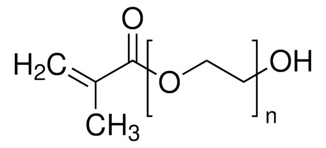 Poly(éthylène glycol) méthacrylate average Mn 360, contains 500-800&#160;ppm MEHQ as inhibitor