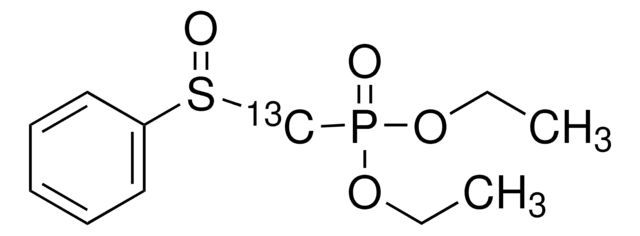 Diethyl(phenylsulfinylmethyl-13C)phosphonat 99 atom % 13C