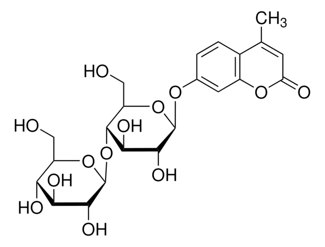 4-メチルウンベリフェリル &#946;-D-セロビオシド glucanase substrate