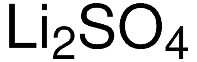 Sulfate de lithium &#8805;99.99% trace metals basis