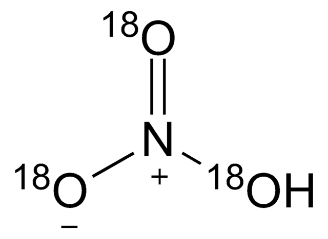 Nitric acid-18O3 95 atom % 18O, 65&#160;wt. % in H218O