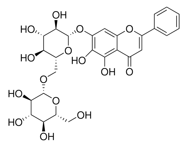 Baicalein 7-diglucoside phyproof&#174; Reference Substance