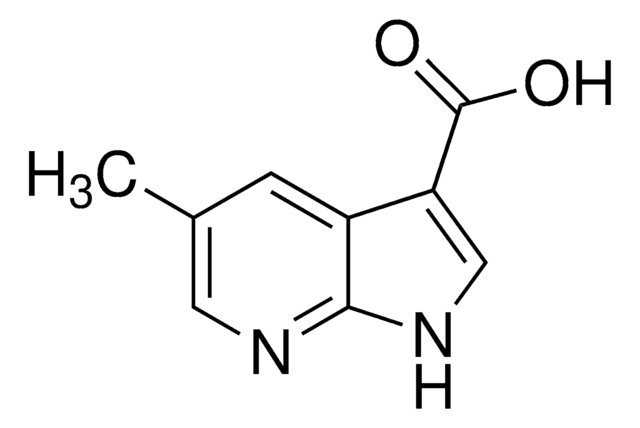 5-Methyl-1H-pyrrolo[2,3-b]pyridine-3-carboxylic acid AldrichCPR