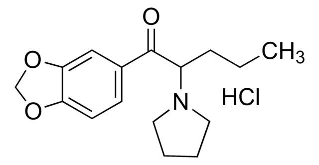 3,4-Methylendioxypyrovaleron HCl (MDPV) -hydrochlorid -Lösung 1.0&#160;mg/mL in methanol (as free base), ampule of 1&#160;mL, certified reference material, Cerilliant&#174;