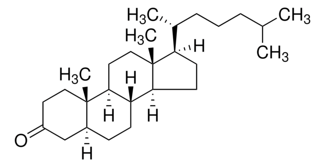 5&#945;-Cholestan-3-on crystalline