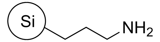 Propylamine functionalized silica mesoporous, nanoparticles, 200&#160;nm particle size, pore size 4&#160;nm