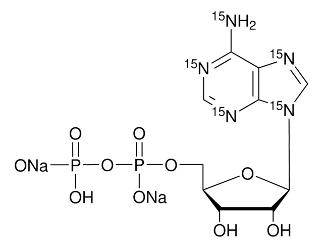 Adenosine-15N5 5&#8242;-diphosphate disodium salt &#8805;98 atom % 15N, &#8805;95% (CP)