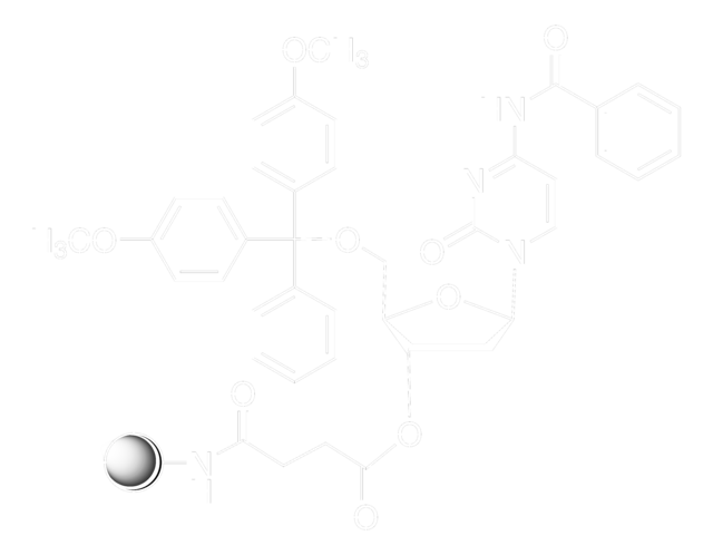 DMT-dC(bz)-CPG pore size 1000&#160;Å, 25-35&#956;mol/g