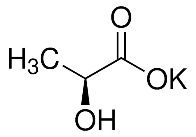 Potassium L-lactate solution ~60%, suitable for microbiology