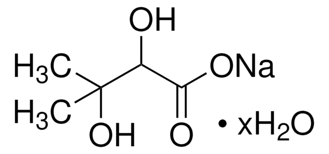 (±)-2,3-Dihydroxy-isovaleriansäure Natriumsalz Hydrat &#8805;95% (CE)