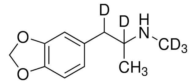 （±）-MDMA-D5 溶液 100&#160;&#956;g/mL in methanol, ampule of 1&#160;mL, certified reference material, Cerilliant&#174;