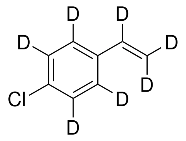 4-Chlorostyrene-d7 &#8805;98 atom % D, &#8805;99% (CP), contains hydroquinone as stabilizer