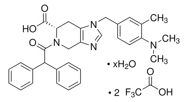 PD 123,319 ジ(トリフルオロ酢酸)塩 水和物 powder, &#8805;98% (HPLC)