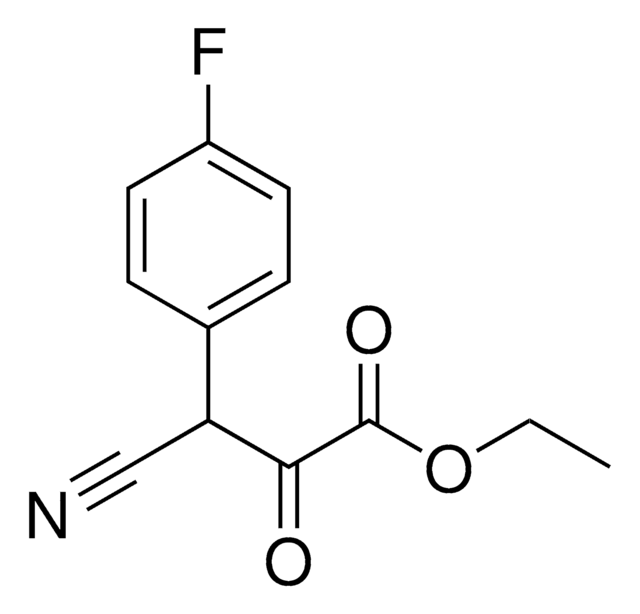 Ethyl 3-cyano-3-(4-fluorophenyl)-2-oxopropanoate AldrichCPR