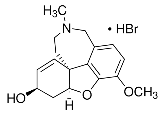 Galantamin-Hydrobromid Pharmaceutical Secondary Standard; Certified Reference Material