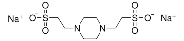 PIPES 二ナトリウム塩 &#8805;99% (titration)