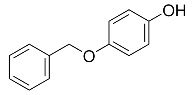 4-(ベンジルオキシ)フェノール pharmaceutical secondary standard, certified reference material