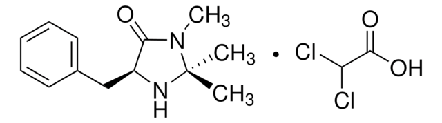 (5S)-(&#8722;)-2,2,3-Trimethyl-5-benzyl-4-Imidazolidinon-Dichloressigsäure 97%