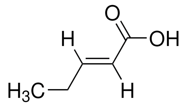 2-戊烯酸 predominantly trans, 98%