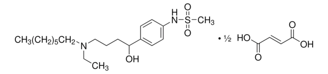 Ibutilide hemifumarate salt &#8805;98% (HPLC)