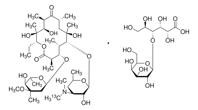 Erythromycin-N-methyl-13C1-lactobionat -lactobionat (Salz) 99 atom % 13C