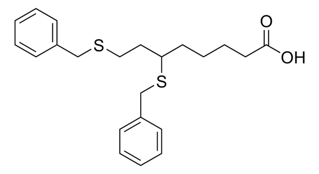 6,8-Bis(benzylthio)-octanoic acid &#8805;98% (HPLC)