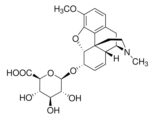 Codein-6-&#946;-D-Glucuronid -Lösung 1&#160;mg/mL in methanol: water (2:8), ampule of 1&#160;mL, certified reference material, Cerilliant&#174;