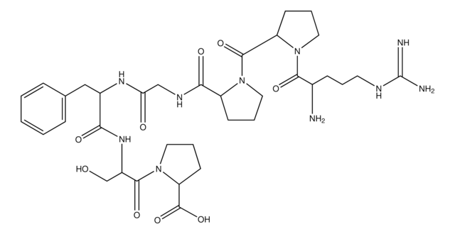 ProteoMas &#8482;缓激肽片段1-7 MALDI-MS 标准品 vial of 10&#160;nmol, monoisotopic mol wt 756.3997&#160;Da