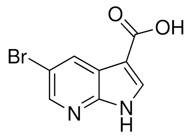 5-Bromo-1H-pyrrolo[2,3-b]pyridine-3-carboxylic acid AldrichCPR