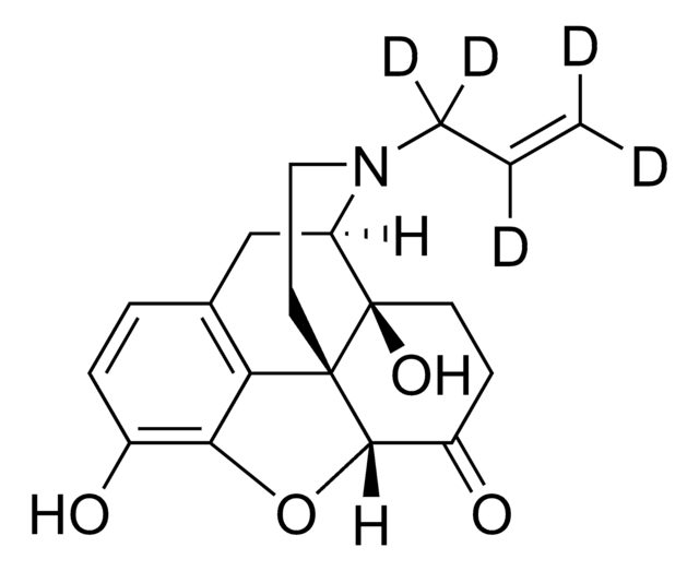 ナロキソン-D5 溶液 100&#160;&#956;g/mL in methanol, ampule of 1&#160;mL, certified reference material, Cerilliant&#174;