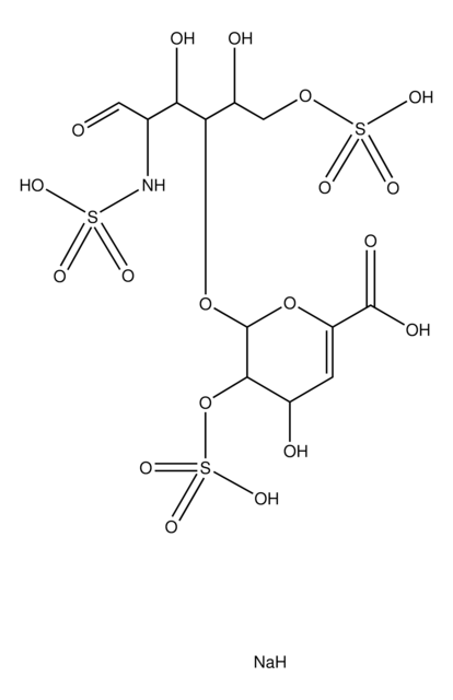 Heparindisaccharid I-S Natriumsalz sulfated heparin fragment