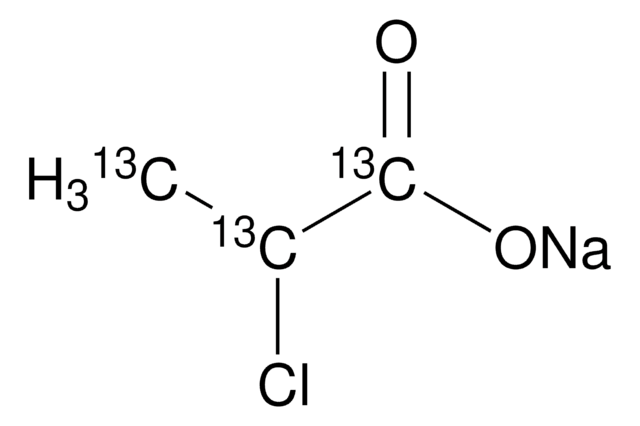 2-氯丙酸钠-13C3 99 atom % 13C, 97% (CP)