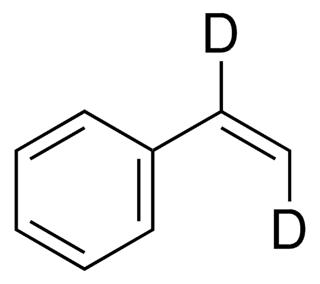 反式-苯乙烯-&#945;,&#946;-d2 &#8805;96 atom % D, &#8805;98% (CP), contains hydroquinone-d6 as stabilizer