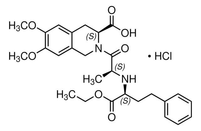 Moexipril 盐酸盐 powder, &#8805;98% (HPLC)