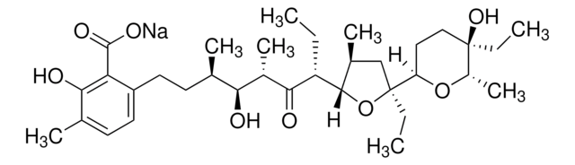 Lasalocid A ナトリウム塩 溶液 100&#160;&#956;g/mL in acetonitrile, VETRANAL&#174;, analytical standard