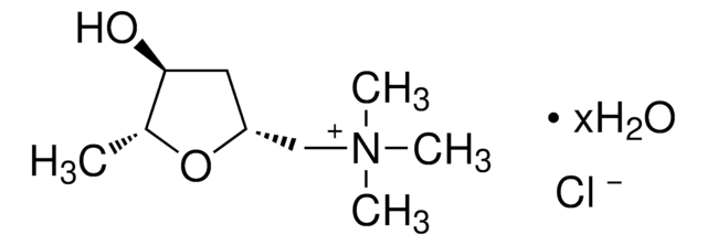 (±)-ムスカリン クロリド 水和物 &#8805;98% (HPLC)