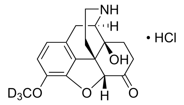 Noroxycodone-D3 hydrochloride solution 1.0&#160;mg/mL in methanol (as free base), ampule of 1&#160;mL, certified reference material, Cerilliant&#174;