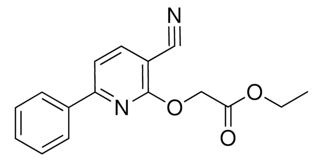 ETHYL [(3-CYANO-6-PHENYL-2-PYRIDINYL)OXY]ACETATE AldrichCPR